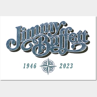 Jimmy Buffett Latitudes Blue Posters and Art